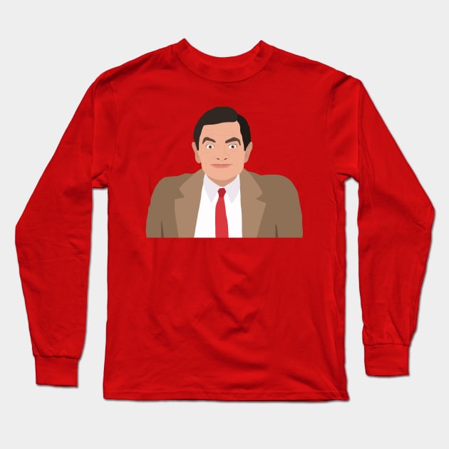 Mr Bean Long Sleeve T-Shirt by ElviaMontemayor